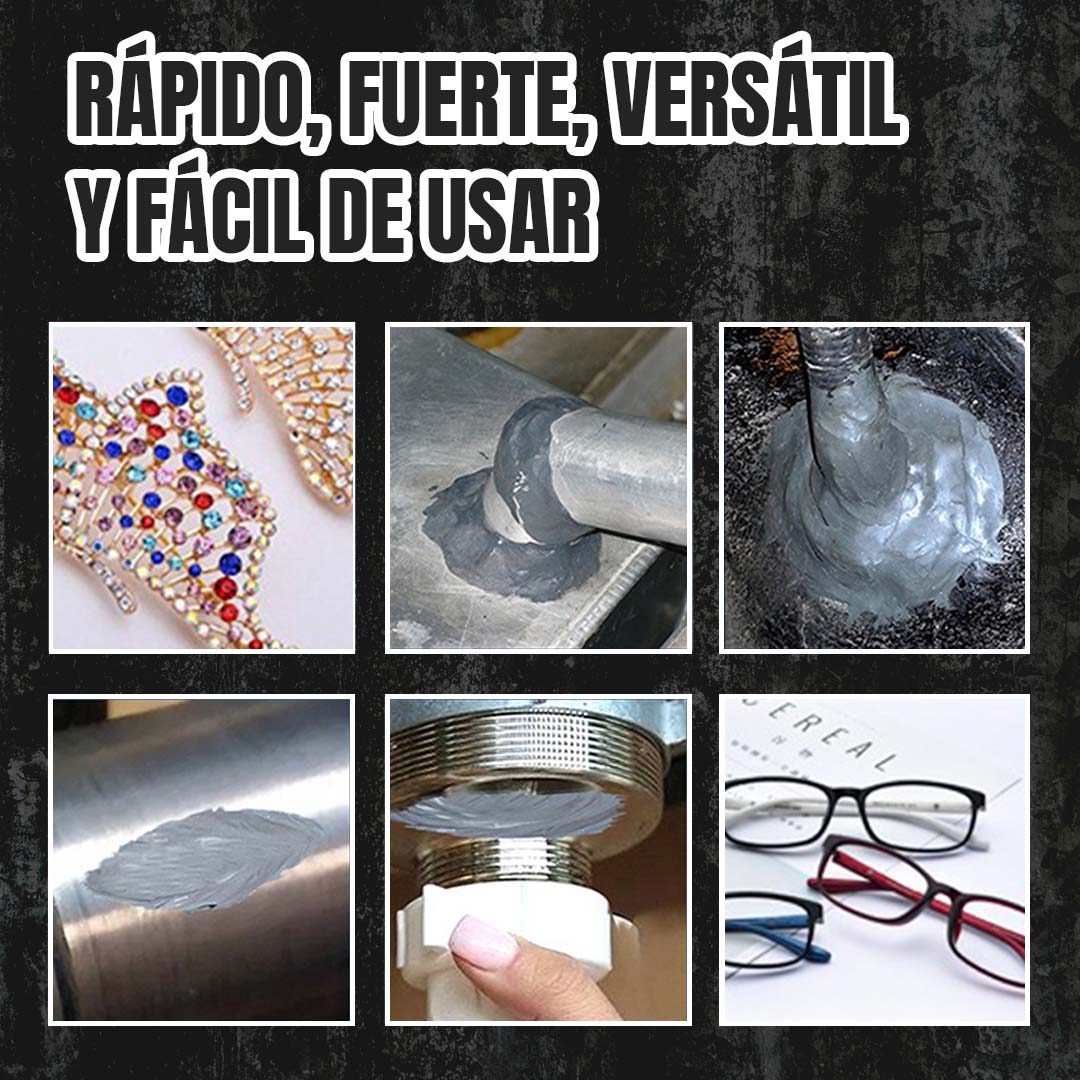 Pegamento de reparaciones Tipo Soldadura A+B
