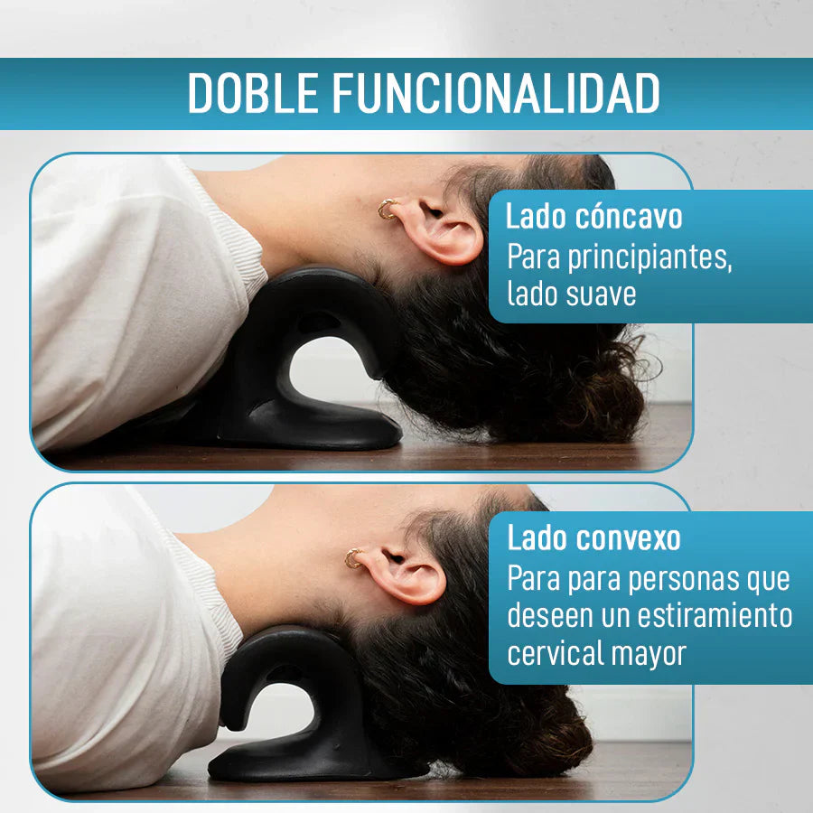 Almohada Tracción cervical® Alivio de la columna y cervical desde casa