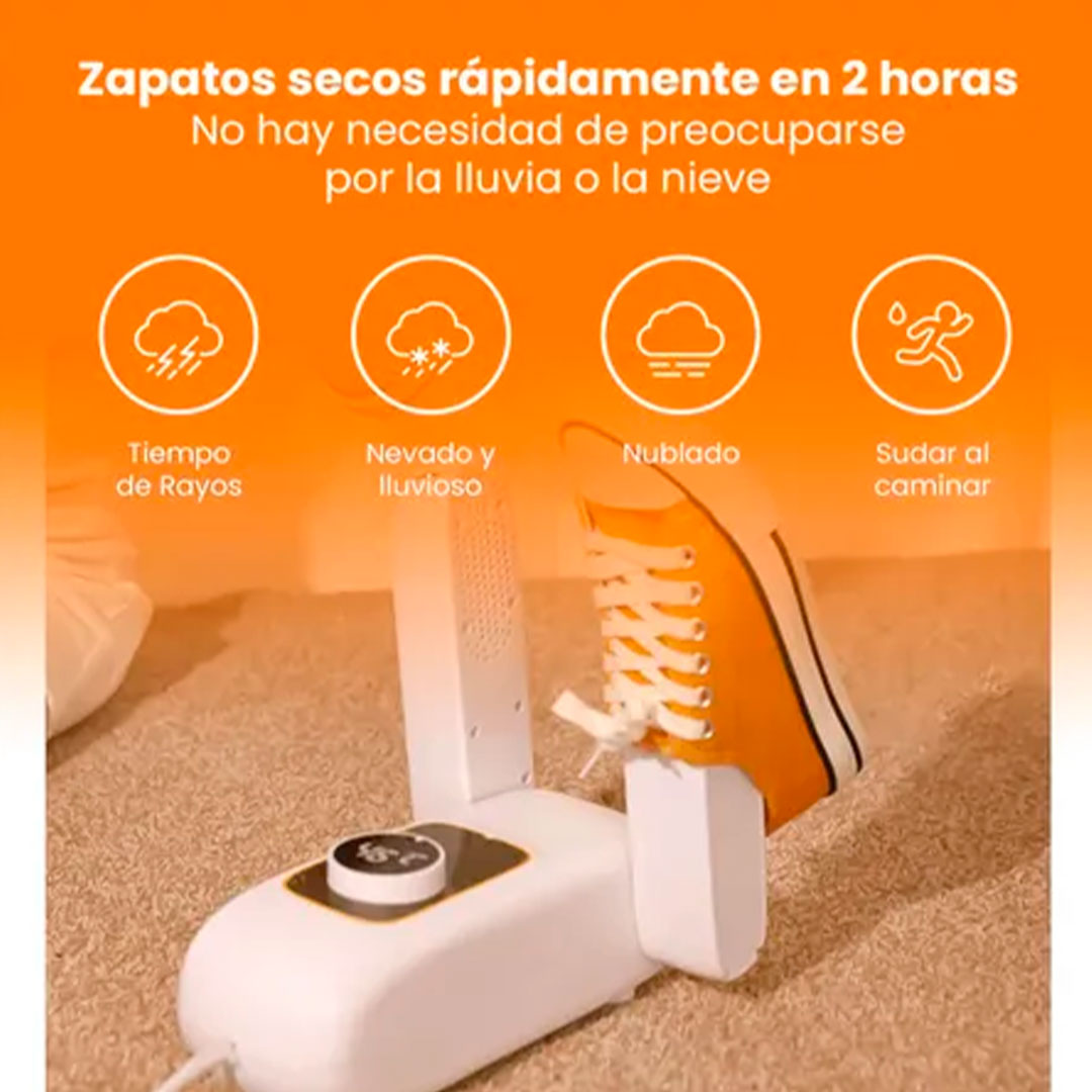 Secador de Zapatos Portátil – Adiós a la humedad, mal olor y hongos🍃👟🩰