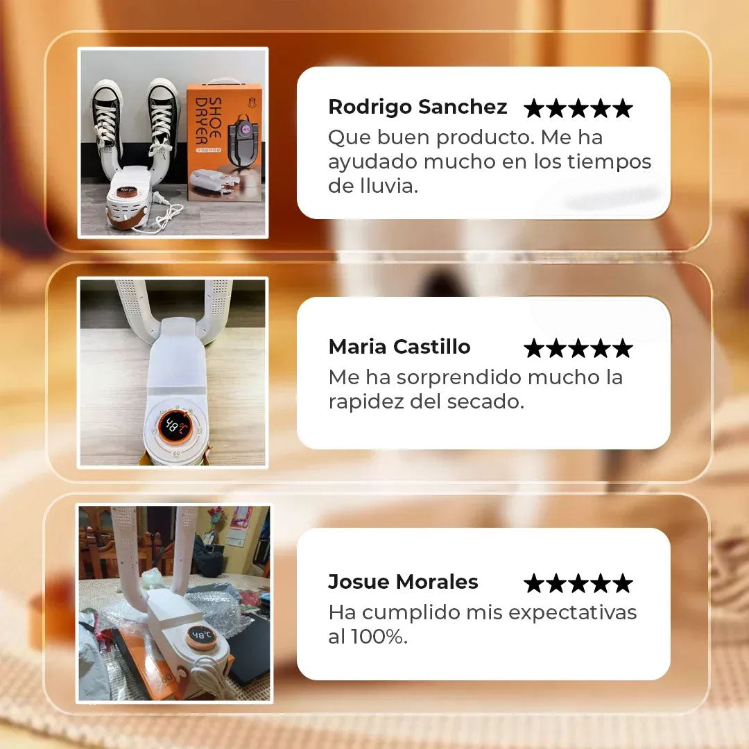 Secador de Zapatos Portátil – Adiós a la humedad, mal olor y hongos🍃👟🩰