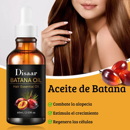 Kit capilar de aceite batana, Shampoo, serum, acondicionador⭐