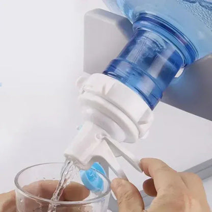 Soporte para botellón de agua de acero inoxidable + boquilla