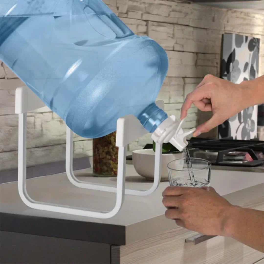 Soporte de botellón de agua + filtro