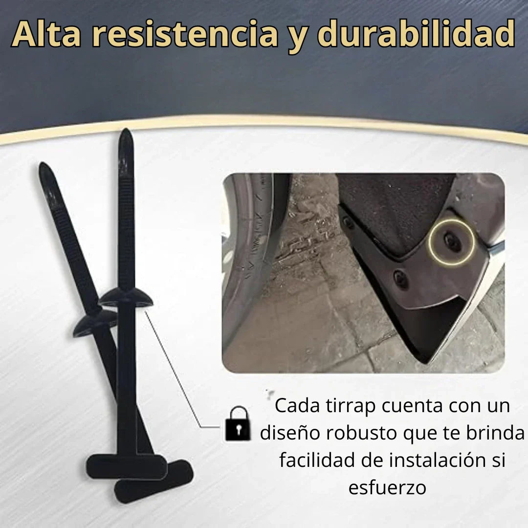 🛠️ Tirrap tipo botones ¡Reparaciones Fáciles y Duraderas! 40unidades