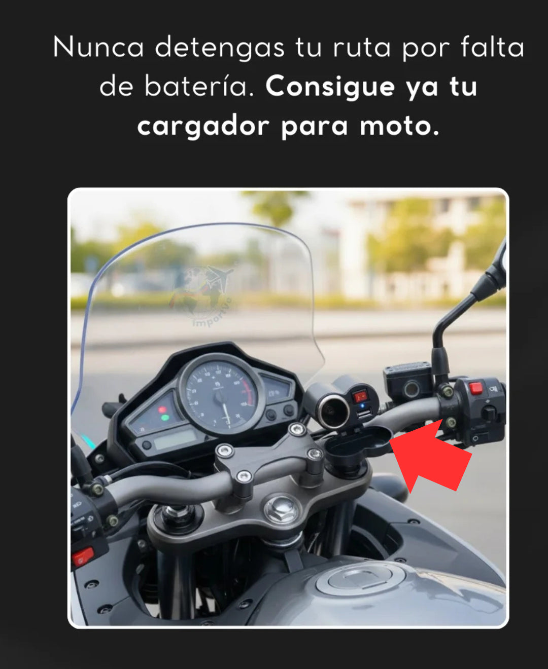 ⚡ Cargador de Teléfono para Moto USB - ¡Nunca te Quedes sin Batería! 🏍️