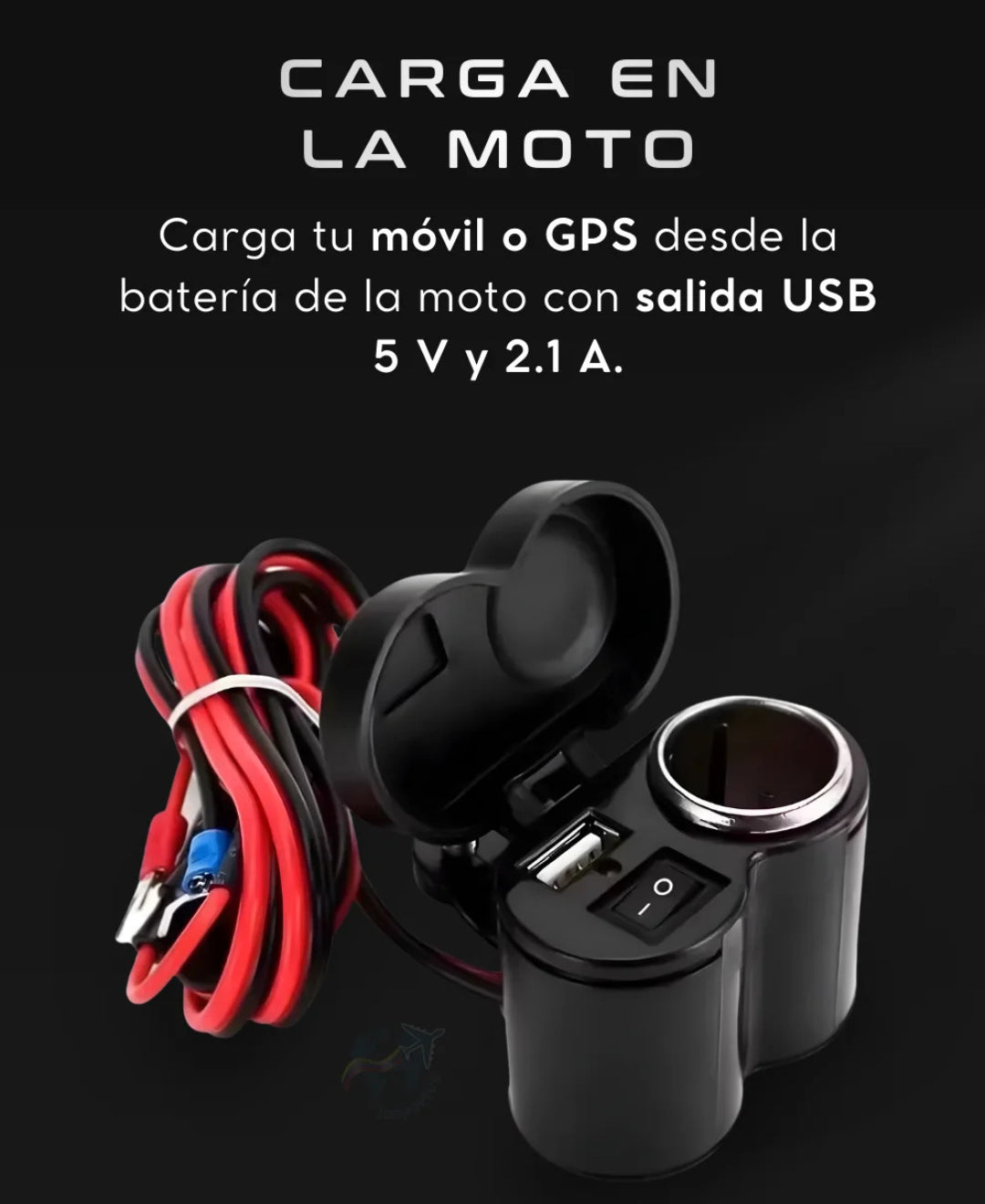 ⚡ Cargador de Teléfono para Moto USB - ¡Nunca te Quedes sin Batería! 🏍️