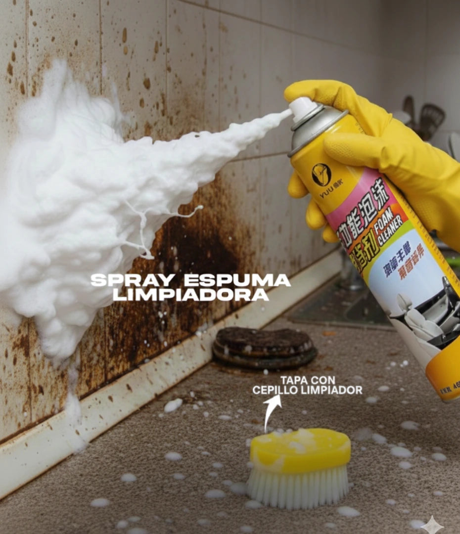 Espuma Limpiadora Multiuso 650ml-libre de tóxicos🍃♻️