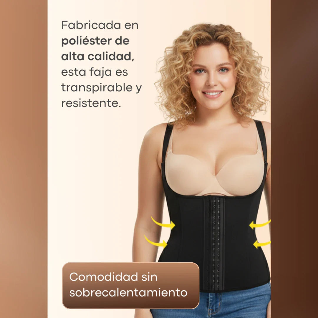 Faja Reductora Corset De Neopreno🌟