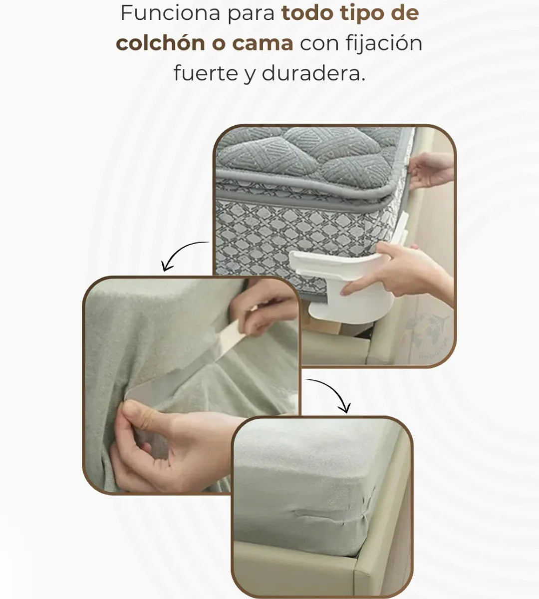 Sujetador de Sábanas 4 unidades🛏️
