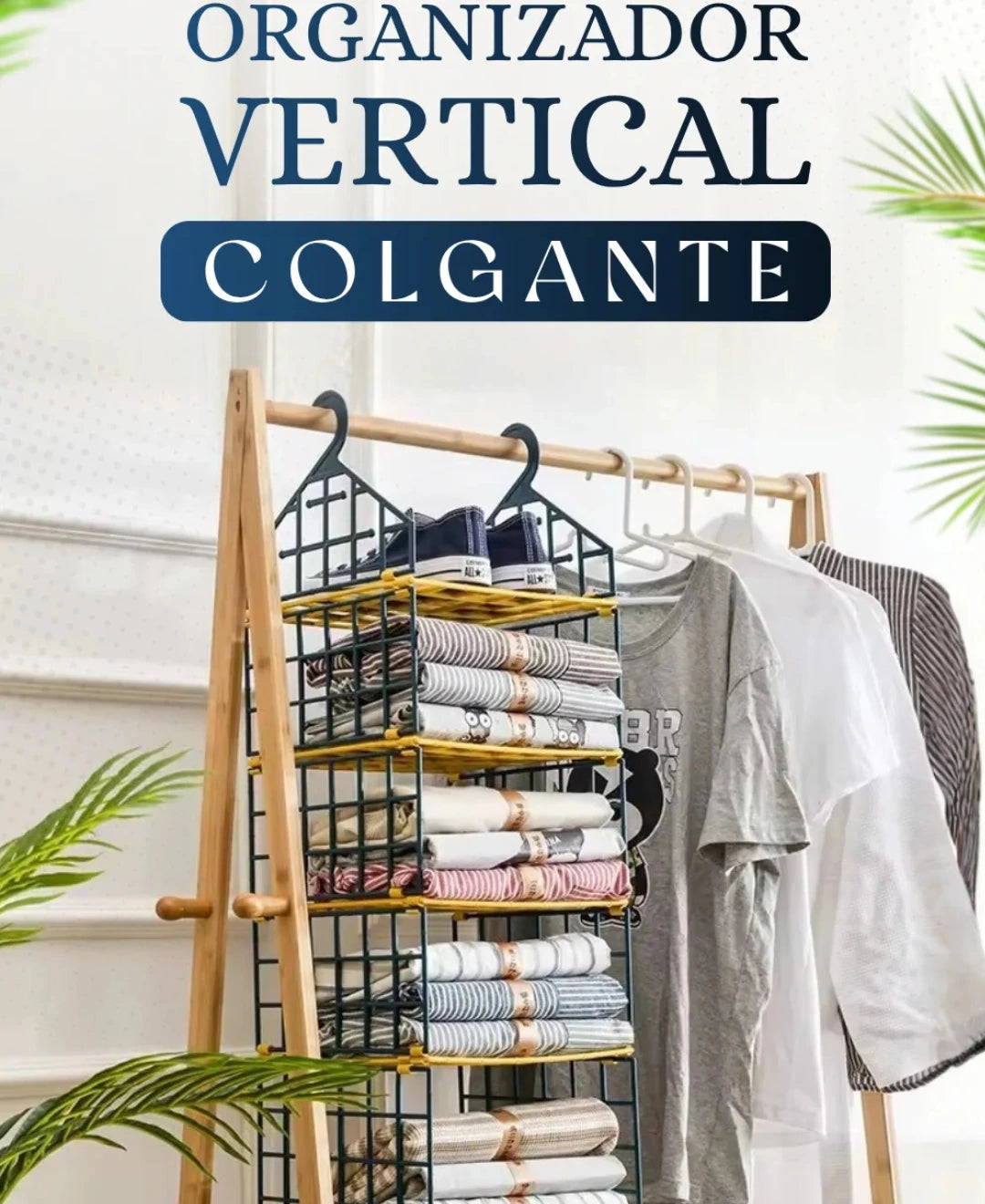 Organizador Vertical Colgante de niveles👕✨