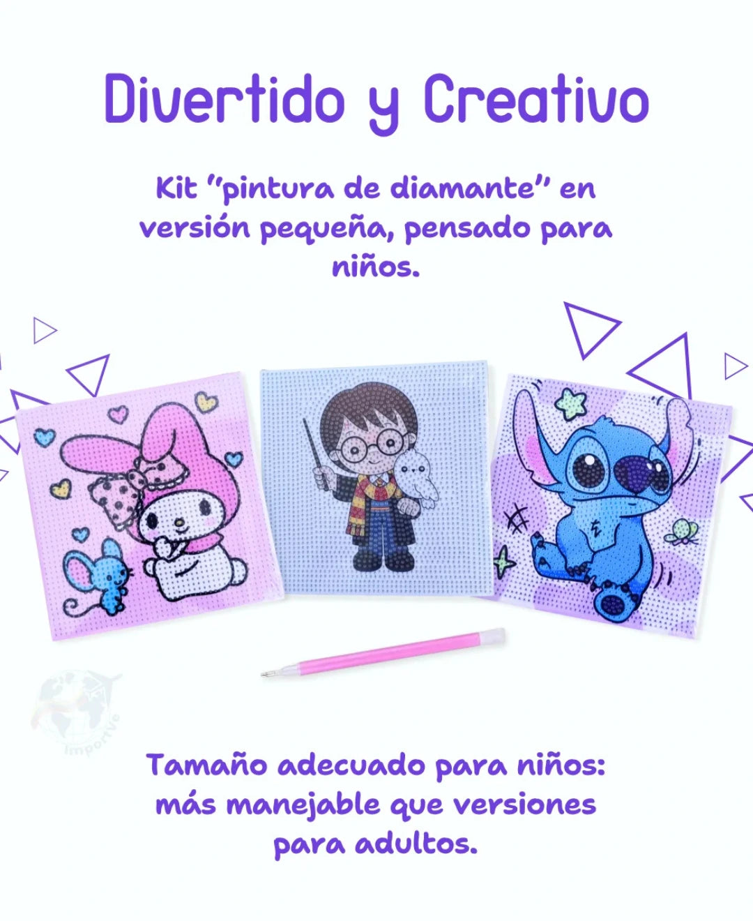 ¡Pintura Diamante 5D: El Kit de Arte para tus pequeños🎨✨