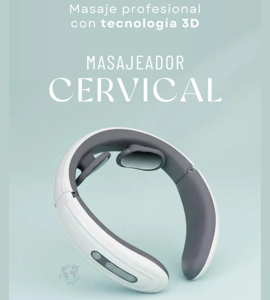 Adiós al Estrés y al Dolor de Cuello: Masajeador Electromagnético recargable💆‍♀️