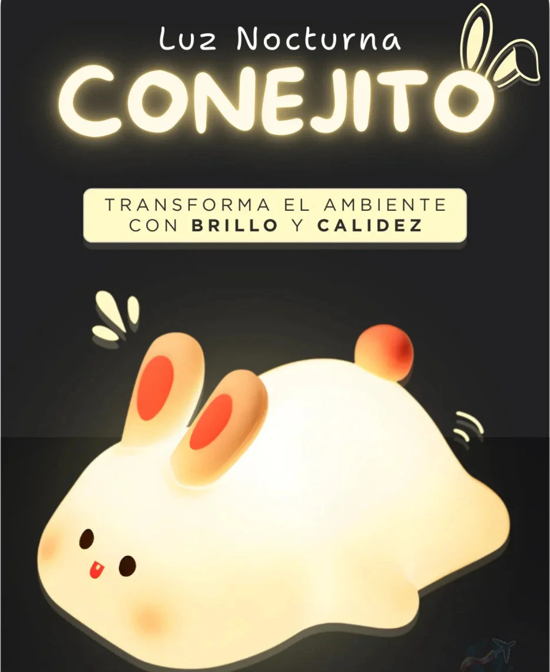 Lampara mágica 3 tonos recargable mascota ✨✨