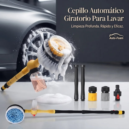 Cepillo Automático Giratorio Para Lavar Vehículo🧼🚗