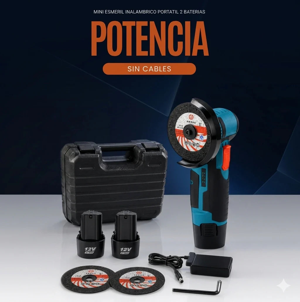 Esmeril Portátil Recargable Profesional⚡⚡