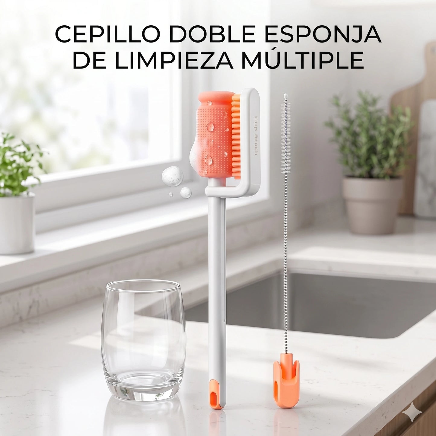 No Más Cooler, y Termos con Moho🦠 | Cepillo Doble Esponja Multifuncional🧼🧼