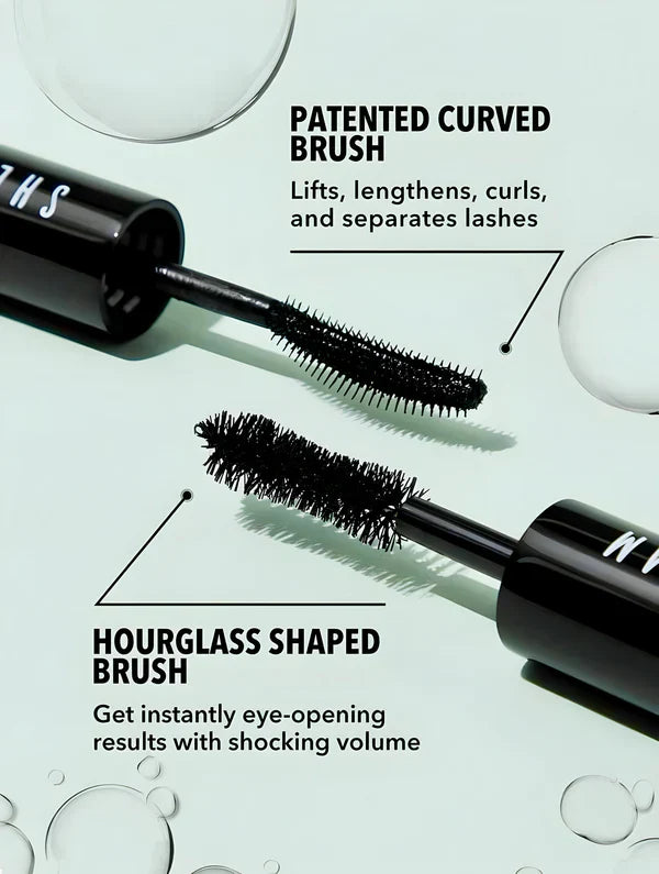 Mascara de pestaña 2 en 1 Sheglam®︎ Resistente al agua