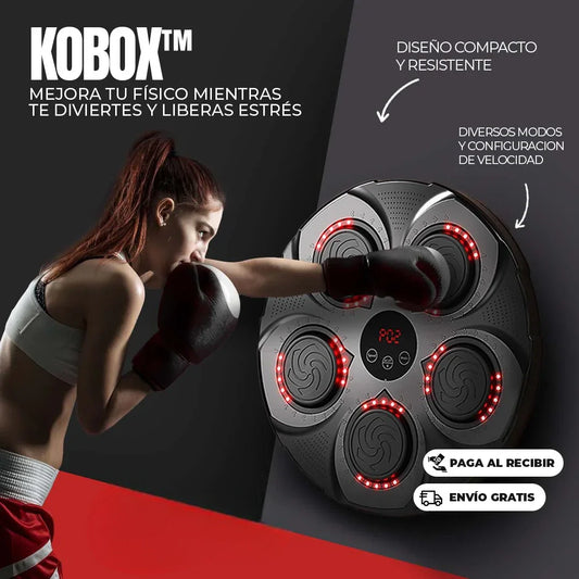 Maquina de boxeo musical con bluetooth CadioExtreme®︎🔥