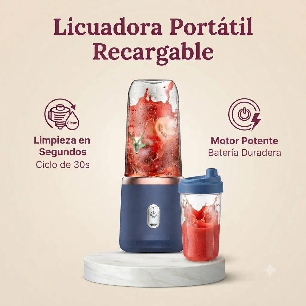 Licuadora Portátil Recargable 40w1🥤