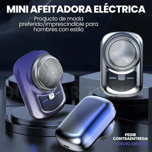 Mini afeitadora portátil pulidora aprueba de agua