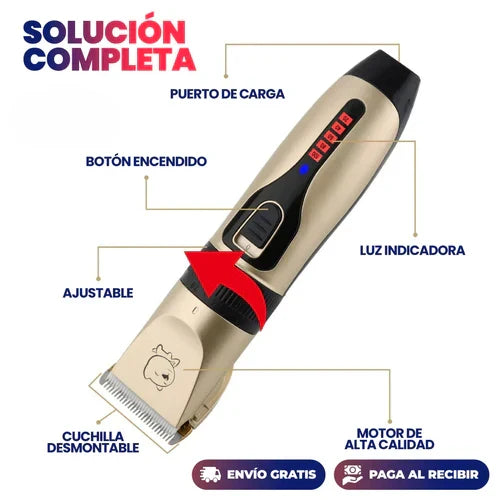 Maquina profesional para afeitar perros y gatos