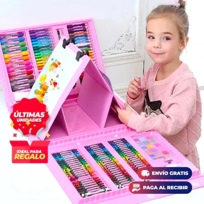 Mega Set de arte 208 piezas El mejor regalo🎁