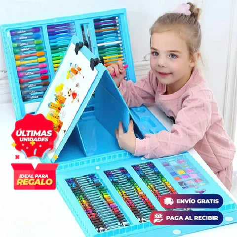 Mega Set de arte 208 piezas El mejor regalo🎁