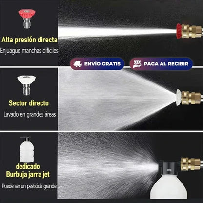Hidrolavadora Hidrojet portátil de alta presión