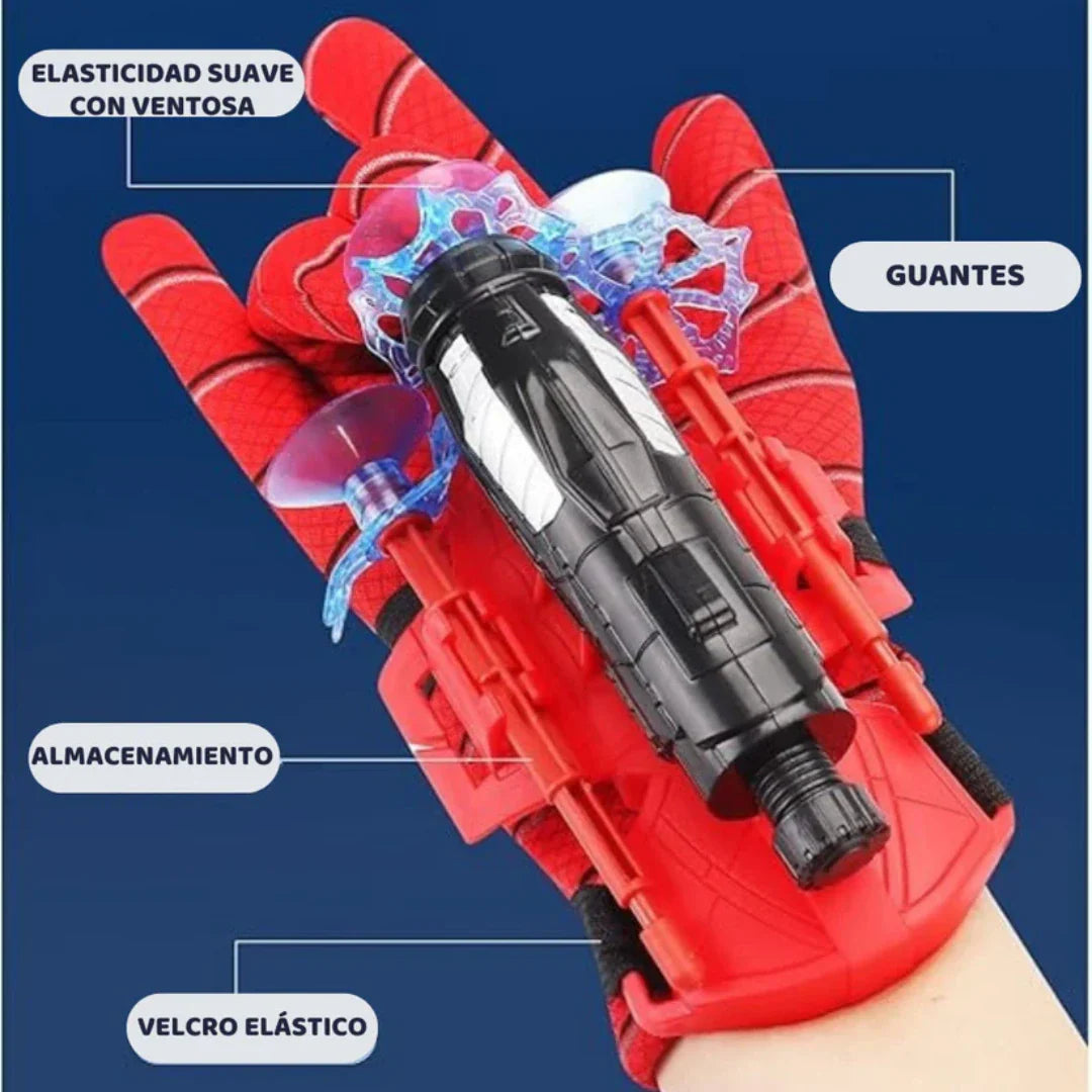 Guante lanza telaraña Spiderman Pro