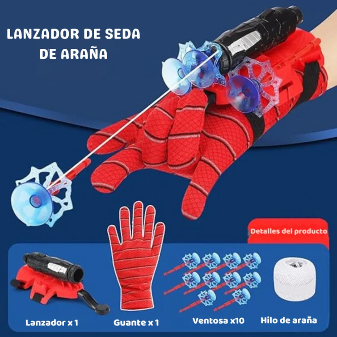 Guante lanza telaraña Spiderman Pro