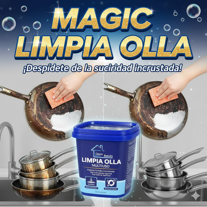 SuperClean™ Limpiador Potente en Pasta Limpia Olla Multiuso